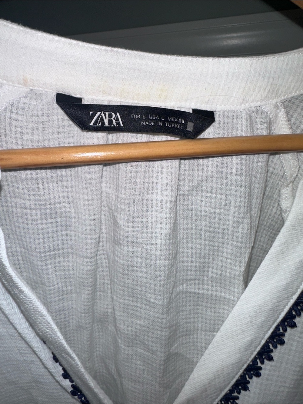 Zara Peasant Blouse - Picture 4 of 6